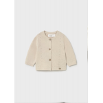 Mayoral Ζακέτα μακριά πλεκτή Μπεζ 26-01305-072