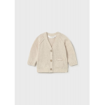 Mayoral Ζακέτα μακριά πλεκτή Μπεζ 26-01306-033 Mayoral Ζακέτα μακριά πλεκτή Μπεζ 26-01306-033