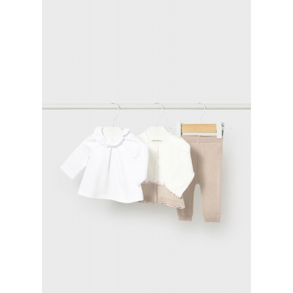 Mayoral Σετ παντελόνι μακρύ Μπεζ 26-01507-085