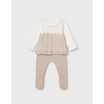 Mayoral Σετ φορμάκι Μπεζ 26-01594-012 Mayoral Σετ φορμάκι Μπεζ 26-01594-012