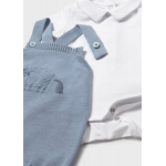 Mayoral Σετ σαλοπέτα πλεκτή Μπλε 26-01609-068 Mayoral Σετ σαλοπέτα πλεκτή Μπλε 26-01609-068