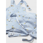 Mayoral Σαλοπέτα κοντή και καπέλο Μπλε 26-01611-015 Mayoral Σαλοπέτα κοντή και καπέλο Μπλε 26-01611-015