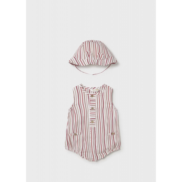 Mayoral Φορμάκι και καπέλο Τερακότα 26-01614-019