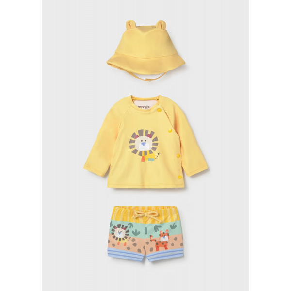 Mayoral Σετ μαγιό Μουσταρδί 26-01619-034