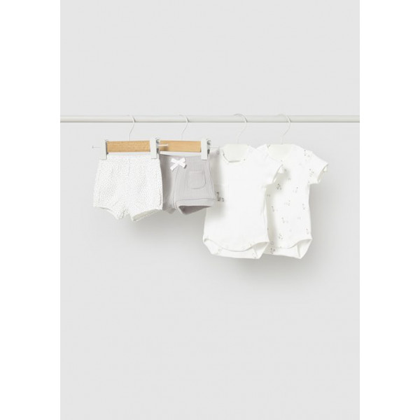 Mayoral Σετ μακό 4τμχ Aσημί 26-01630-073