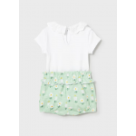 Mayoral Σετ 2 κορμάκια και 2 σορτς μακό Φύκι 26-01640-047 Mayoral Σετ 2 κορμάκια και 2 σορτς μακό Φύκι 26-01640-047