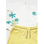 Mayoral Σετ μακο σταμπα Λεμονί 26-01672-053
