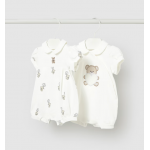 Mayoral Σετ 2 φορμάκια αμπιγέ κοντά Εκρού 26-01704-088 Mayoral Σετ 2 φορμάκια αμπιγέ κοντά Εκρού 26-01704-088