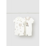 Mayoral Σετ 2 φορμάκια κοντά Εκρού 26-01715-092 Mayoral Σετ 2 φορμάκια κοντά Εκρού 26-01715-092