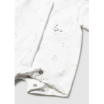 Mayoral Σετ Φορμάκι κοντό και αξεσουάρ Λευκό 26-01727-079 Mayoral Σετ Φορμάκι κοντό και αξεσουάρ Λευκό 26-01727-079