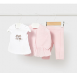 Mayoral Σετ κολάν σακάκι Ροζ μπεμπέ 26-01732-014