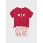 Mayoral Σετ κολάν σταμπωτό Κόκκινο 26-01753-016 Mayoral Σετ κολάν σταμπωτό Κόκκινο 26-01753-016