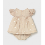 Mayoral Φόρεμα κεντητό Μπεζ 26-01802-092