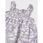 Mayoral Φόρεμα και κορδέλα Λιλά 26-01818-037