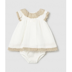 Mayoral Φόρεμα Κρεμ 26-01888-035