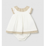 Mayoral Φόρεμα Κρεμ 26-01888-035