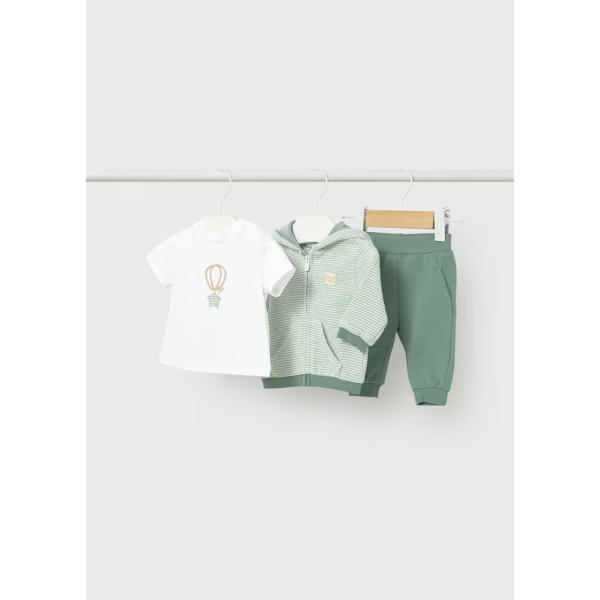 Mayoral Σετ Φόρμα 3τμχ Πράσινο 26-01892-092