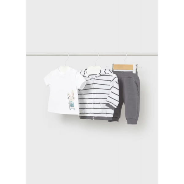 Mayoral Σετ Φόρμα 3τμχ Πράσινο σκούρο 26-01892-093