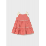 Mayoral Φόρεμα με φιόγκους Φλαμίνγκο 26-01924-076