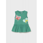 Mayoral Φόρεμα μεταξοτυπία Σμαραγδί 26-01929-064