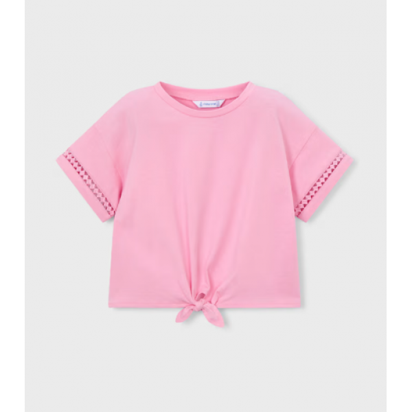 Mayoral Μπλούζα κοντομ κόμπος Ζαχαρωτό 26-03012-082