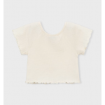 Mayoral Μπλούζα κοντομάνικη Μπεζ 26-03014-015