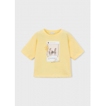 Mayoral Μπλουζα κοντομανικη Βανίλια 26-03016-023 Mayoral Μπλουζα κοντομανικη Βανίλια 26-03016-023