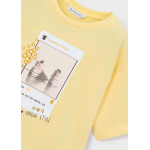 Mayoral Μπλουζα κοντομανικη Βανίλια 26-03016-023 Mayoral Μπλουζα κοντομανικη Βανίλια 26-03016-023