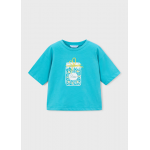 Mayoral Μπλουζα κοντομανικη Μπλε σκούρο 26-03016-024