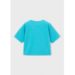 Mayoral Μπλουζα κοντομανικη Μπλε σκούρο 26-03016-024