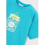 Mayoral Μπλουζα κοντομανικη Μπλε σκούρο 26-03016-024