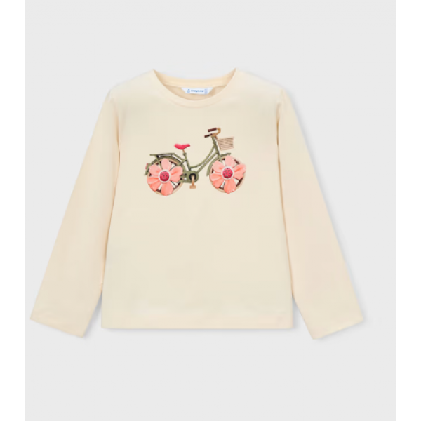 Mayoral Μπλούζα Μπεζ 26-03019-010