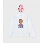 Mayoral Μπλούζα Λευκό 26-03020-015 Mayoral Μπλούζα Λευκό 26-03020-015