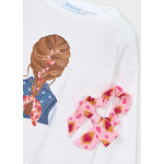 Mayoral Μπλούζα Λευκό 26-03020-015 Mayoral Μπλούζα Λευκό 26-03020-015