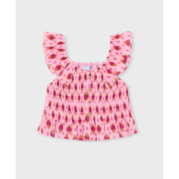 Mayoral Τοπ γκοφρέ σταμπωτό Ζαχαρωτό 26-03028-050