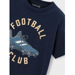 Mayoral Μπλούζα κοντομάνικη Ναυτικό μπλε 26-03072-061