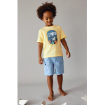 Mayoral Μπλούζα κοντομάνικη Λεμονί 26-03079-087 Mayoral Μπλούζα κοντομάνικη Λεμονί 26-03079-087