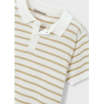 Mayoral Πολο κοντ/κο πλεκτο Κρεμ 26-03106-090