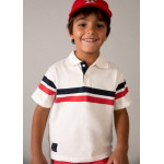 Mayoral Μπλούζα Πόλο Λευκό 26-03107-037