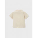 Mayoral Πουκαμισο κοντομανικο κεντητο Λινό 26-03114-021