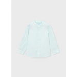 Mayoral Πουκαμισο ριγέ Μέντα 26-03121-043