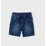 Mayoral Βερμούδα soft denim jogger Τζιν σκούρο  26-03210-077