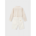 Mayoral Σετ βερμουδα λινη suiting Βρώμη 26-03216-011