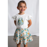 Mayoral Φούστα dobby σταμπωτή Βεραμάν 26-03903-065 Mayoral Φούστα dobby σταμπωτή Βεραμάν 26-03903-065