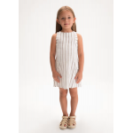 Mayoral Φόρεμα Ριγέ Μπεζ 26-03929-024