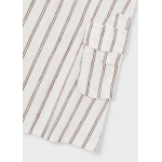 Mayoral Φόρεμα Ριγέ Μπεζ 26-03929-024