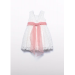 Abel and Lula Φόρεμα τούλι κεντημένο Nata Rosa 26-05035-004