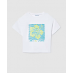 Mayoral Μπλούζα κοντομάνικη Λευκό 26-06009-094