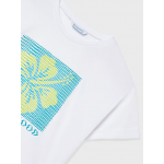 Mayoral Μπλούζα κοντομάνικη Λευκό 26-06009-094