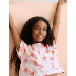 Mayoral Μπλούζα κοντομάνικη σταμπωτή Σομόν 26-06012-019